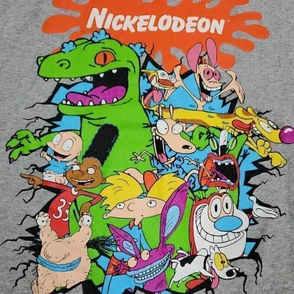 Nickelodeon Cartoon Character Graphic Tee Men's Size Small - Picture 6 of 8